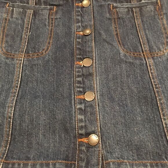 Vanilla Star Premium 11 Jean skirt blue toggle - Picture 2 of 7